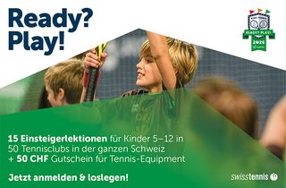Tenniskurse für Kids zum Vorteilspreis!